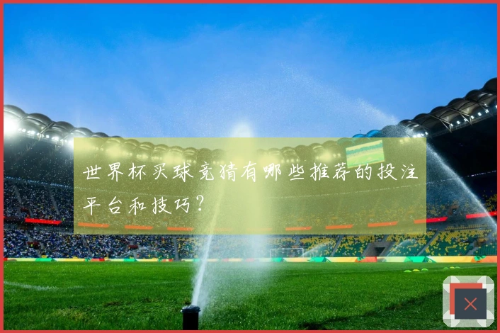 世界杯买球竞猜有哪些推荐的投注平台和技巧？